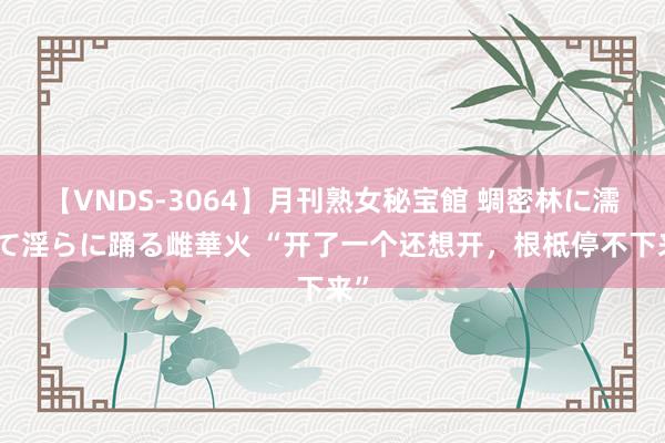 【VNDS-3064】月刊熟女秘宝館 蜩密林に濡れて淫らに踊る雌華火 “开了一个还想开，根柢停不下来”