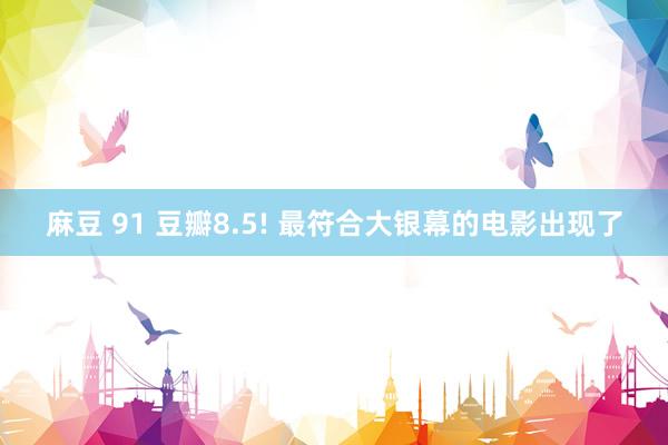 麻豆 91 豆瓣8.5! 最符合大银幕的电影出现了